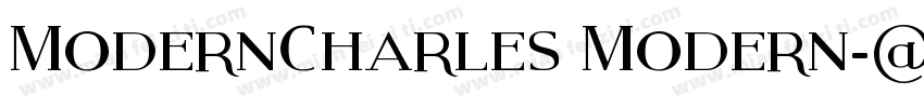 ModernCharles Modern字体转换